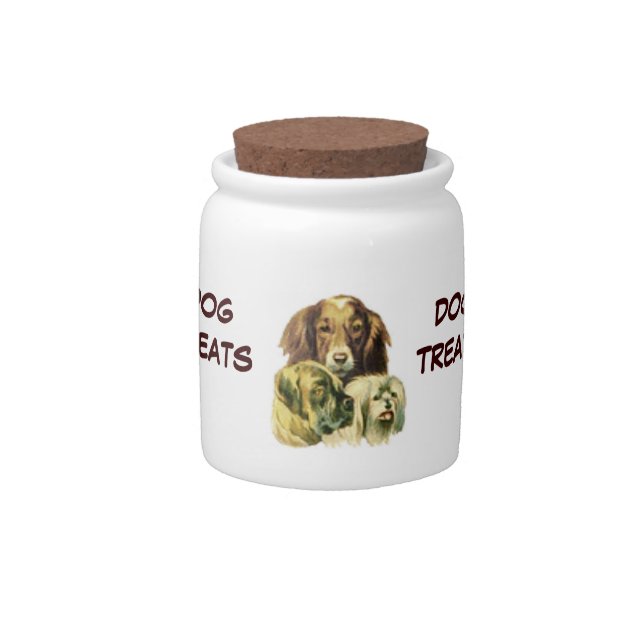 Dog Treats Jar (Front)