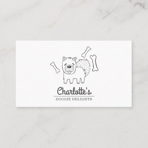 Dog Treats Maker Business Card