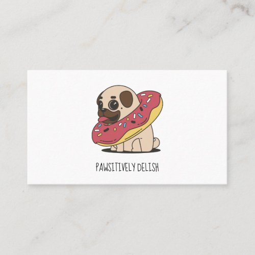 Dog Treats Maker Business Card