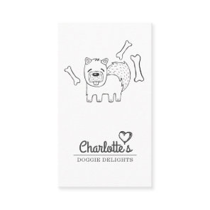 Dog Treats Maker Business Card