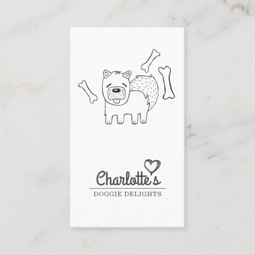 Dog Treats Maker Business Card