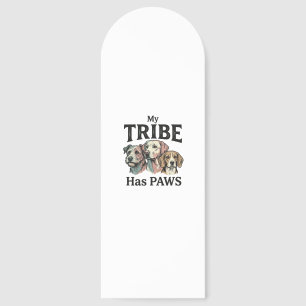 Dog Tribe Has Paws Vintage Engraving Design_1 Bookmarks