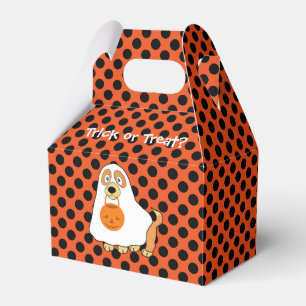 Dog Trick or Treat Gable Favor Box