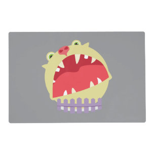 dog troll placemat