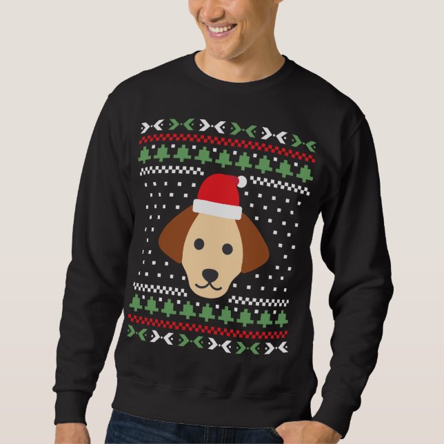 Dog Ugly Christmas Sweater (Front)