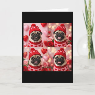 Dog Valentine Photobooth  Card