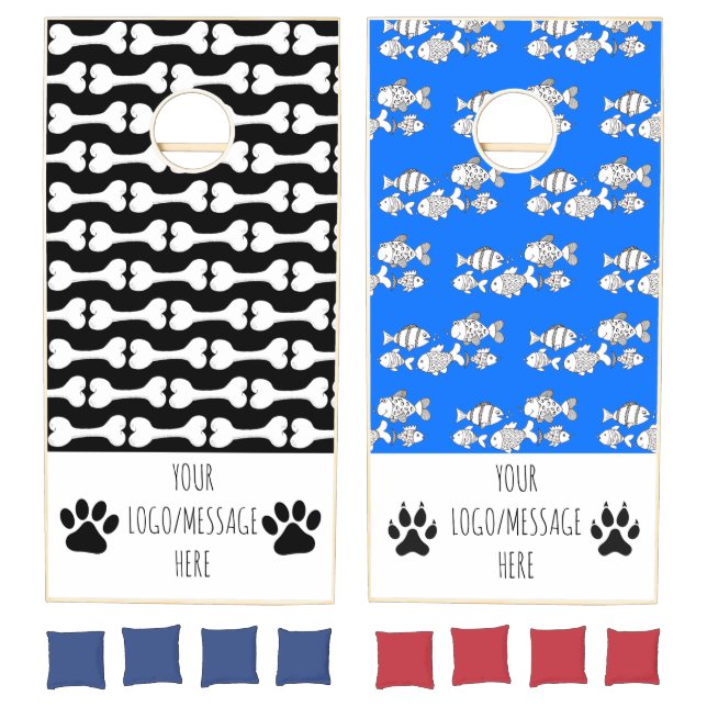 Dog versus Cat Cornhole Set (Set)