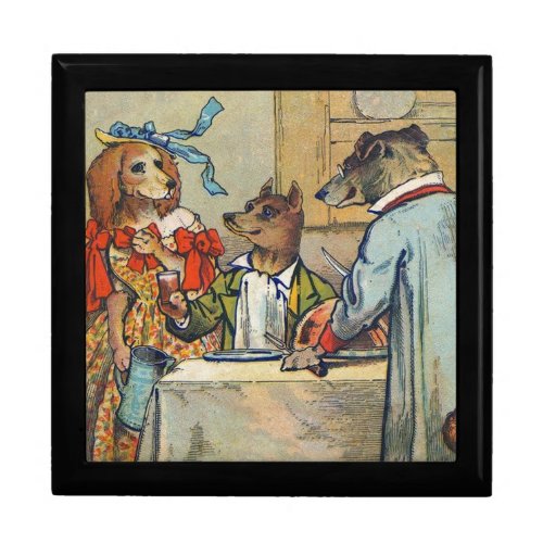 Dog Victorian Dinner Dress Doggy Gift Box