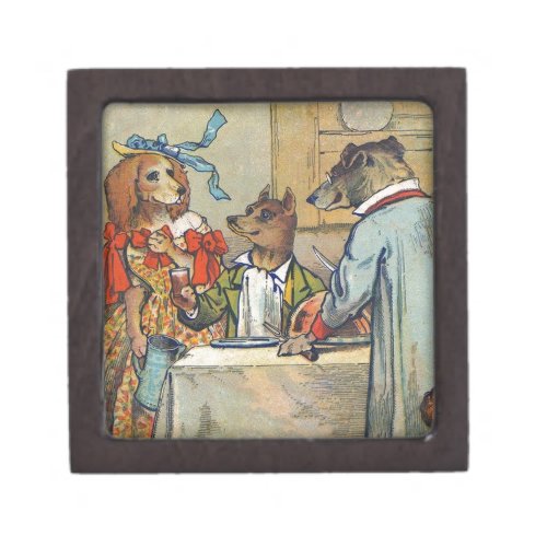 Dog Victorian Dinner Dress Doggy Gift Box