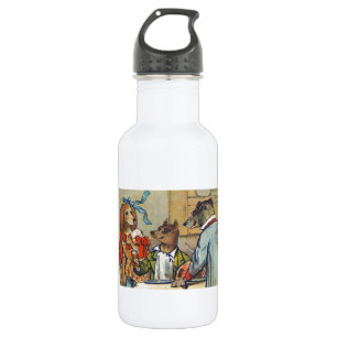 Dog Victorian Dinner Dress Doggy Stainless Steel Water Bottle