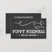 DOG WALK CHALK BUSINESS CARD (Front/Back)