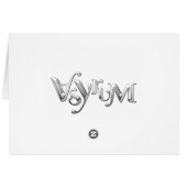 DOG WALK CHALK CARDS (Back Horizontal)