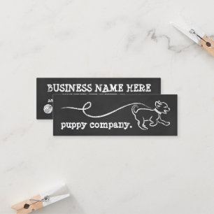 DOG WALK CHALK loyalty program Card