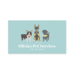 Dog Walker and Pet Sitter Business Card Dog Walker and Pet Sitter Business Card