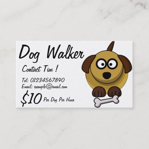 Dog walker Business Card