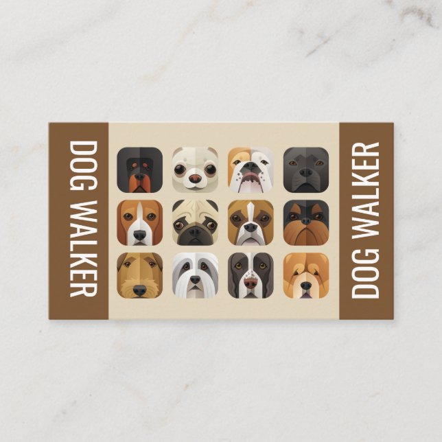 Dog Walker Business Card (Front)