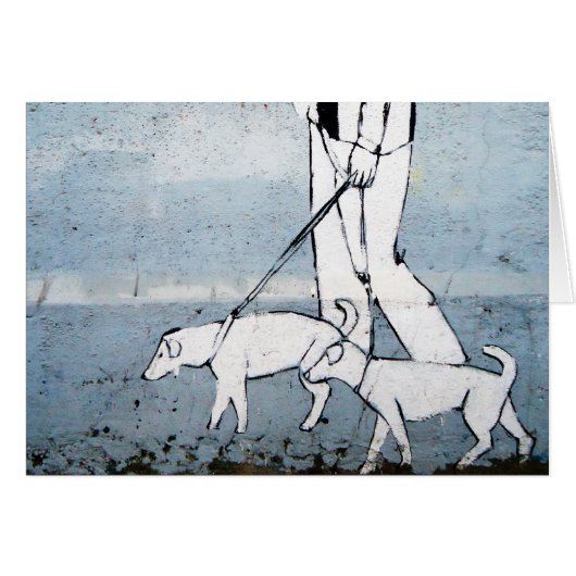 dog walker cards (Front Horizontal)