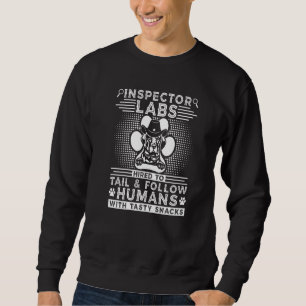 Dog Walker Inspector Labs, Sheriff Dog Trainer Lab Sweatshirt