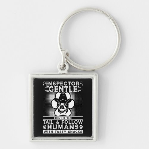 Dog Walker Inspector Sheriff Dog Trainer  Keychain