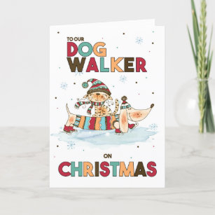 how much should i give my dog walker for christmas