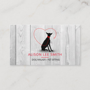 Dog walker / Pet Care Sitting Business Card