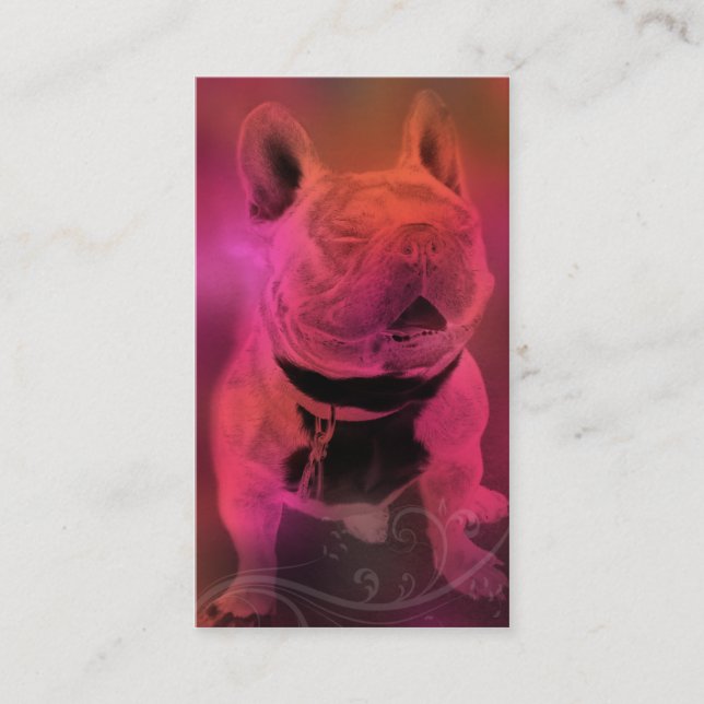 Dog Walker, Pet Sitter Business Card (Front)