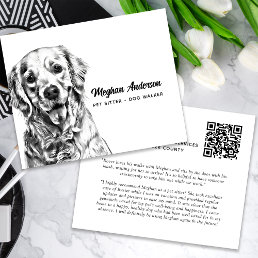 Dog Walker Pet Sitter Labrador Business Flyer