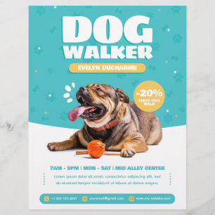 Dog walker / Pet Sitting Flyer