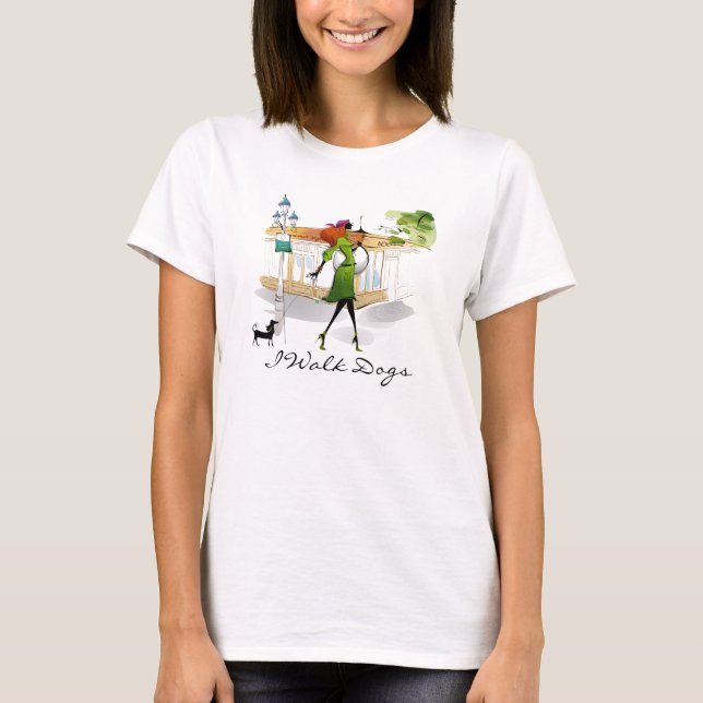 Dog Walker T-Shirt (Front)