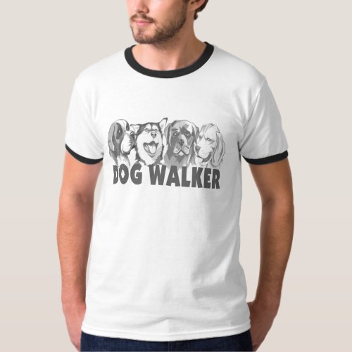 Dog Walker T_Shirt