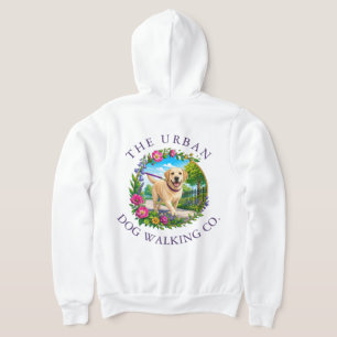 Dog Walker Zip Up Hoodie - Labrador
