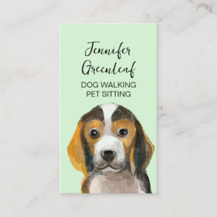 Dog walking Business Card