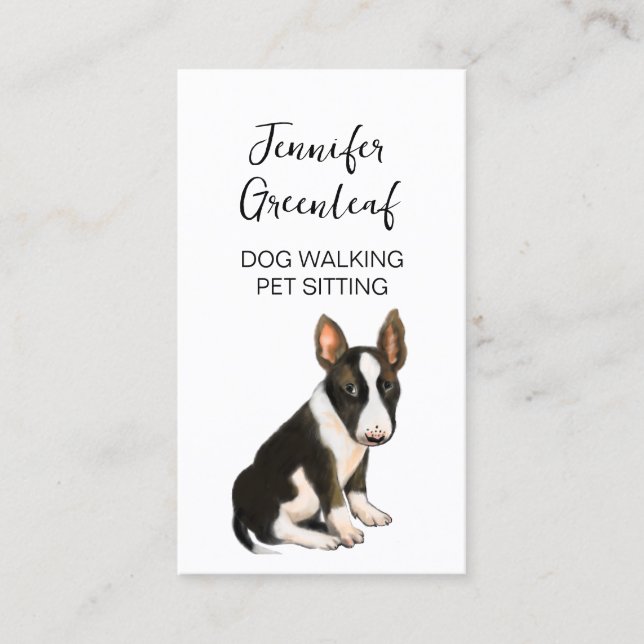 Dog walking Business Card (Front)
