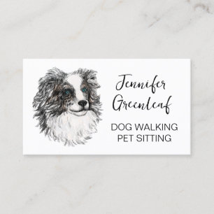 Dog walking Business Card