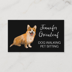 Dog walking Business Card