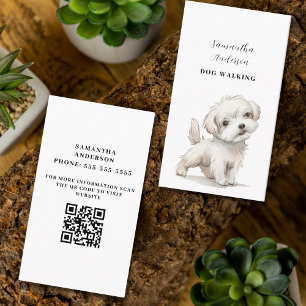 Dog Walking Business Card