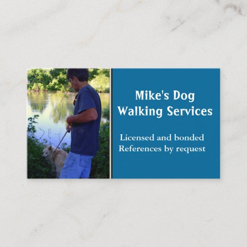 Dog Walking Business Card