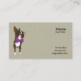 Dog Walking Business Card