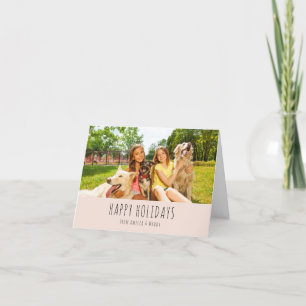 Dog Walking Business - Young Entreprenuer Holiday Card
