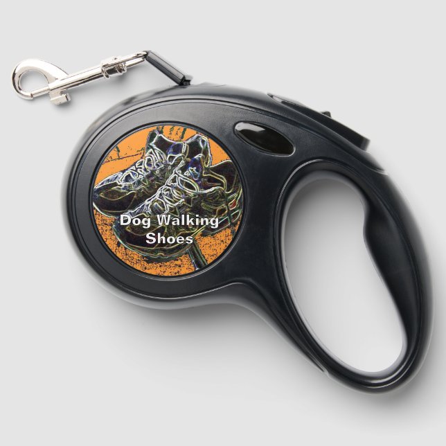 Dog Walking Shoes  Retractable Pet Leash (Front)