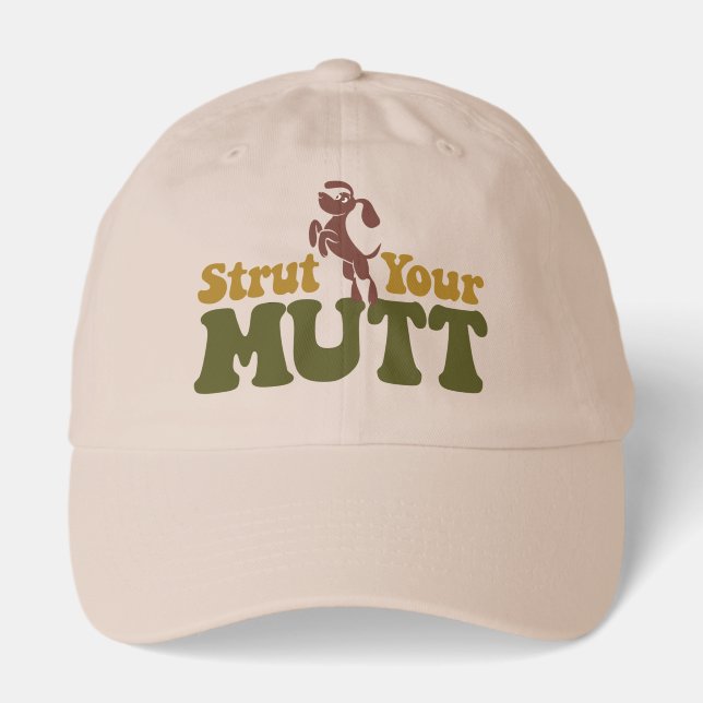Dog Walking Strut Your Mutt  Hat (Front)