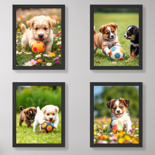 Dog Wall Art Sets (Front)