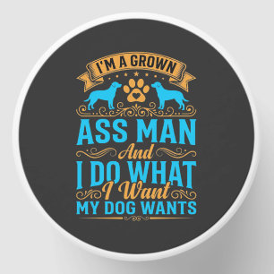 Dog Wants Funny Grown Man Mini Candle Favors