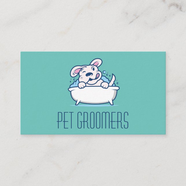 Dog Wash  | Animal Services Business Card (Front)