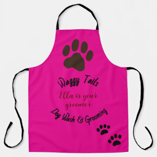 Dog Wash & Groomer Customized Apron