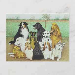 Dog Watch Postcard