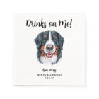 Dog Wedding Cocktail Napkins