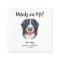 Dog Wedding Cocktail Napkins