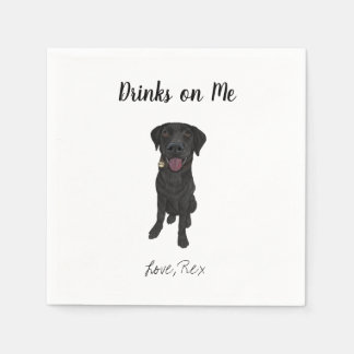 Dog Wedding Cocktail Napkins