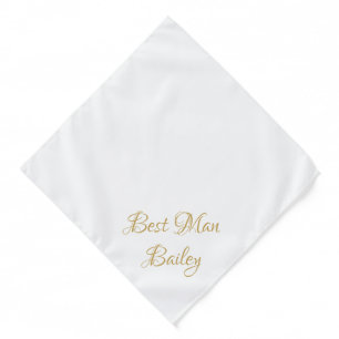 Dog wedding dog best man ring bearer custom cute bandana